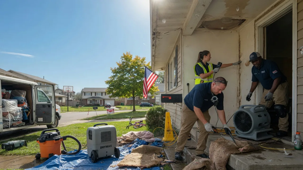 Water Damage Restoration in Titusville, NJ near me
